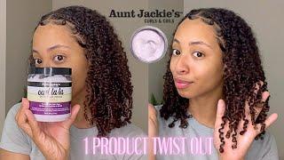 TWIST OUT USING ONE PRODUCT | A SOFT & DEFINED TWIST OUT