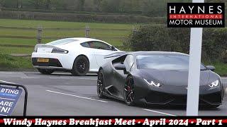 Modified Cars Leaving a Car Show - Haynes Breakfast Meet April 2024! Part 1