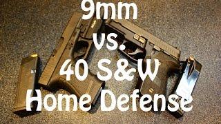 9mm vs. 40S&W Home Defense - The Final Verdict!