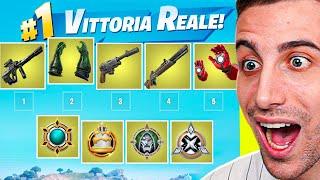 Prendo TUTTI i MEDAGLIONI e le Armi MITICHE e VINCO la Partita! Stagione Marvel Fortnite ITA!