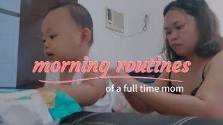 morning routines of a full time mom | simply yosh