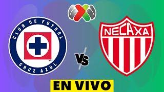 CRUZ AZUL VS NECAXA EN VIVO - LIGA MX APERTURA 2024 - JORNADA 11 -  DONDE VER EN VIVO