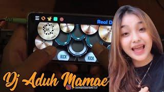 DJ ADUH MAMAE ADA COWOK BAJU HITAM - VIRAL DI TIK TOK | REAL DRUM COVER