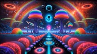 Psychedelic Trance mix October 2024 [Surrealism AI Graphic video]