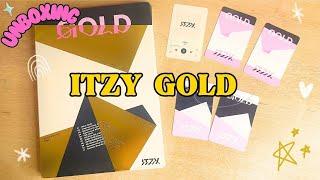  Распаковка альбома ITZY Gold 