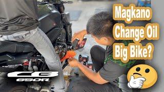 Magkano Change Oil ng Big Bike? | Honda CB650R | Maintenance Cost