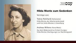 Andreas Wilkens (Paris/Metz) Tobias Reinhard - Andreas Wilkens: Hilda Monte zum Gedenken
