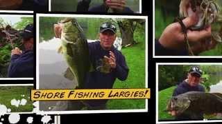 Shore Fishing Super Sized Largemouth Bass - Dave Mercer's Facts of Fishing 2014 Full Episode 5