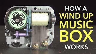 How a Wind Up Music Box Works