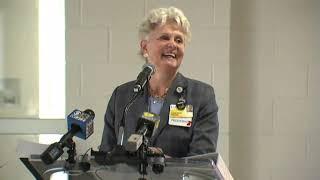 Opening of outpatient tower at University of Maryland Medical System.