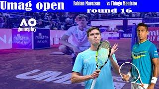 Fabian Marozsan      vs Thiago Monteiro                  Umag  Open (07/23/2024)  gameplay AO  2