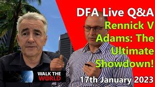 DFA Live Q&A: Senator Rennick Vs John Adams: The Ultimate Showdown