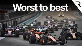 Every 2024 F1 driver ranked from worst to best