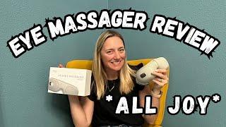 ALL JOY Self Care Eye Massager Review #Alljoy #AHealthGiftforJOy #Gifts