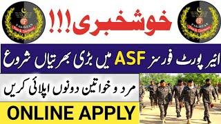 ASF New Jobs 2022 Online Apply | Airport Security Force ASF Jobs 2022 Advertisement | ASF Govt Jobs