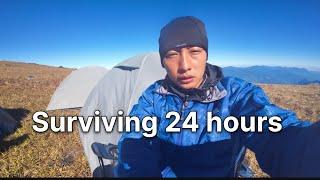 24 Hours at top of Mt. Saramati