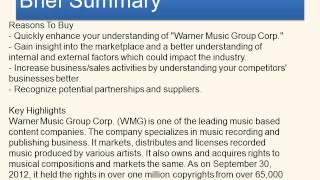 Warner Music Group Corp    Technology and Communications   Company Profile - Reports Corner