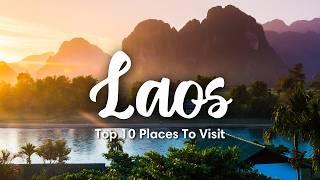 LAOS TRAVEL (2024) | 10 Beautiful Places To Visit In Laos
