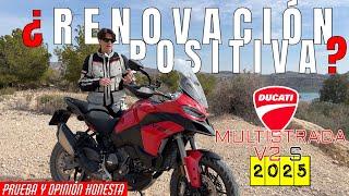 NEW Ducati Multistrada v2s 2025 | POSITIVE EVOLUTION? | Honest test and opinion | #SRTV142