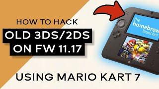 Nintendo 2DS/3DS Hacking Guide 2024 | How To Hack FW 11.17 *EASY WAY*