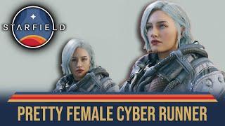 Starfield Character Creation Guide [No Mods] - Pretty White Haired Female Cyber Runner