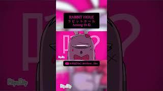 RABBIT HOLE |FlipaClip |Among us #shorts #amongus #animation