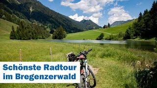 Radtour Bregenzerwald zum schönen Lecknersee