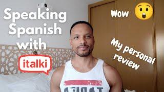 Speaking Spanish with italki (my review)