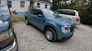 Ford Maverick 2023 winter prep....mud flaps and tonneau cover