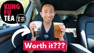 Trying Kung Fu Tea For The First Time | My Honest Review!