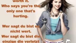 Selena Gomez - Who Says ( Lyrics + Übersetzung )