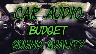 Budget Sound Quality Car Audio System