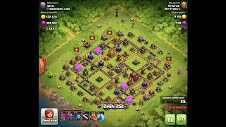 Insanes Gameplays Over 4900 Trophy !! Th7 Titan (Clash of Clans)