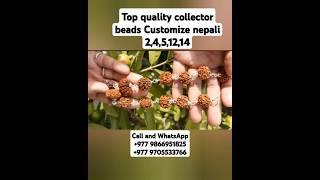 Pure 2,4,5,12,14 mukhi nepali collector beads mala #youtubeshorts #shortsvideo #shorts #rudraksha