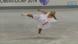 Amy WISE. Oberstdorf 2018. Silver Ladies III - Artistic. 9 place