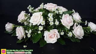 Flower arrangement for Wedding table a Popular | Rose flower