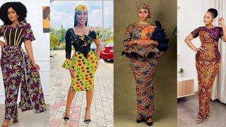 Most Fashionable and Eye-catching African Ankara Styles//Lovely collections for queens 