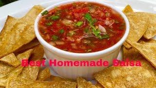 The Best Homemade Salsa Ever