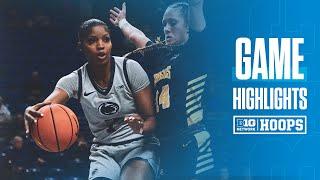 Canisius at Penn State | Highlights | Big Ten Women's Basketball | 11/07/2024