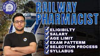 Railway Pharmacist | Salary | Age Limit |Selection Process | Eligibility #pharmacist #pharmacyindia