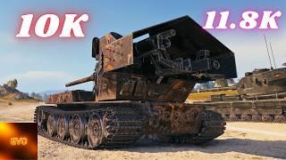 Waffenträger auf E 100 - 10K Damage  & Waffenträger auf E 100  11.8K  Dmg etc World of Tanks