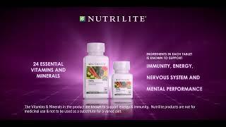 Support your body and thrive every day with Vitamins and Minerals present in Nutrilite Daily