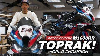 BMW M 1000 RR M Toprak Razgatlıoğlu World Champion Limited Edition in EICMA 2024 #toprakrazgatlıoğlu