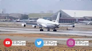 The arrival of the plane of the Minister of Foreign Affairs of Saudi Arabia at Mehrabad Airport