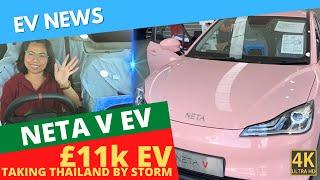 Cheap Electric Cars: NETA V EV Walkaround - The £11k Electric Vehicle Taking Thailand By Storm!