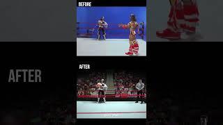 BEFORE AFTER : WWE MACHO MAN RANDY SAVAGE ENTRANCE - STOP MOTION #SHORTS