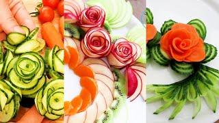 [1 HOUR] Super Salad Decoration Ideas - Creative Food Art Ideas