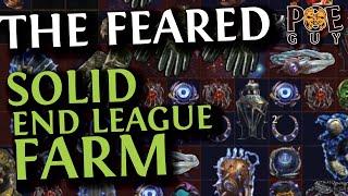 PoE 3.24 - SOLID END LEAGUE NECROPOLIS FARMING - THE FEARED - // with Tips, Tricks & Loot Breakdown