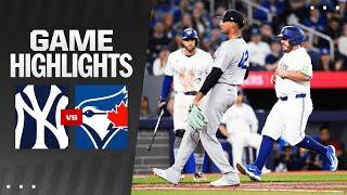 Yankees vs. Blue Jays Game Highlights (4/15/24) | MLB Highlights