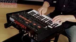 Kraft Music - Korg ARP Odyssey Synthesizer Demo with Rich Formidoni